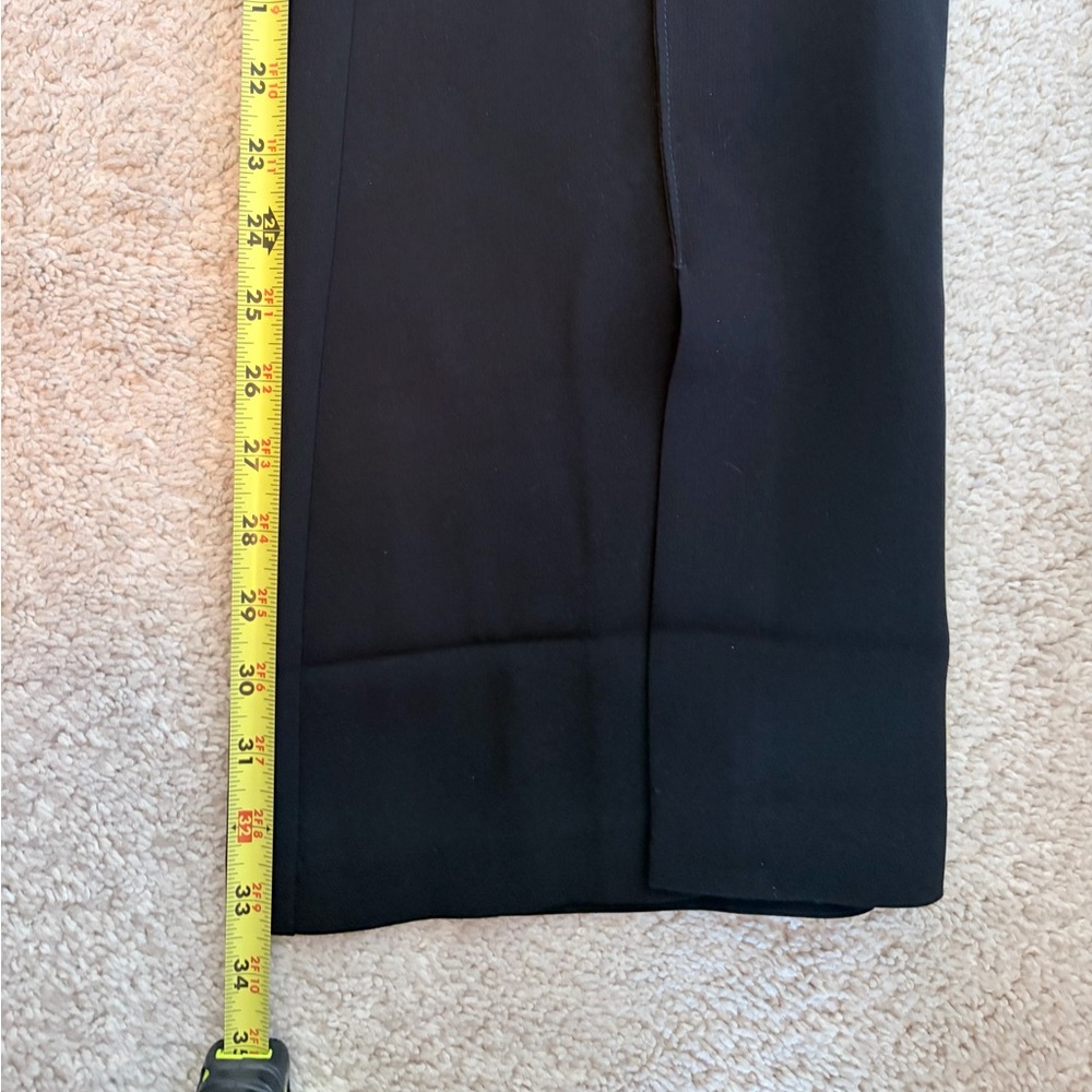 Cinq à Sept Billie Pants Black Tailored Flare Women’s Size 10 NWT MSRP $325 - Picture 13 of 15